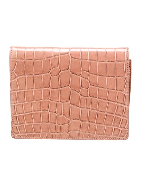 bottega veneta crocodile wallet